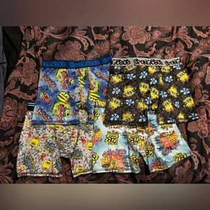 Spongebob Squarepants Graffiti Boxers 4 Pack